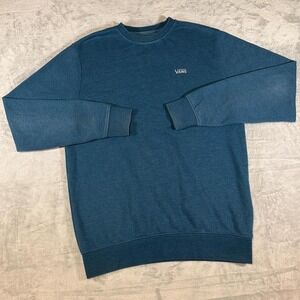 Vans Crewneck Sweatshirt | Teal Blue | Medium
